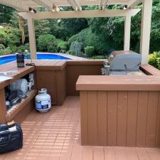 Trex Deck Installation with Bar in Northport, NY 0